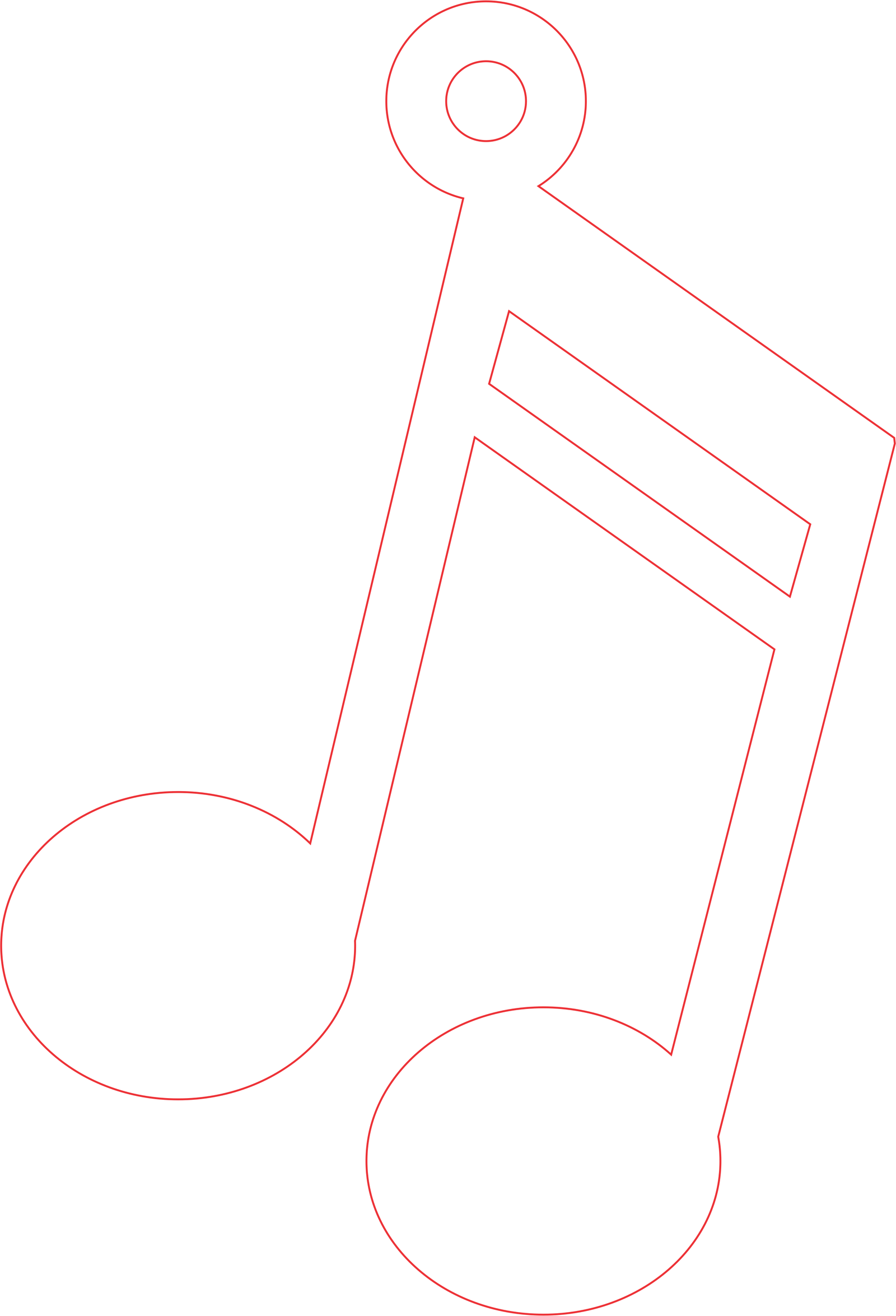 colgante de nota musical