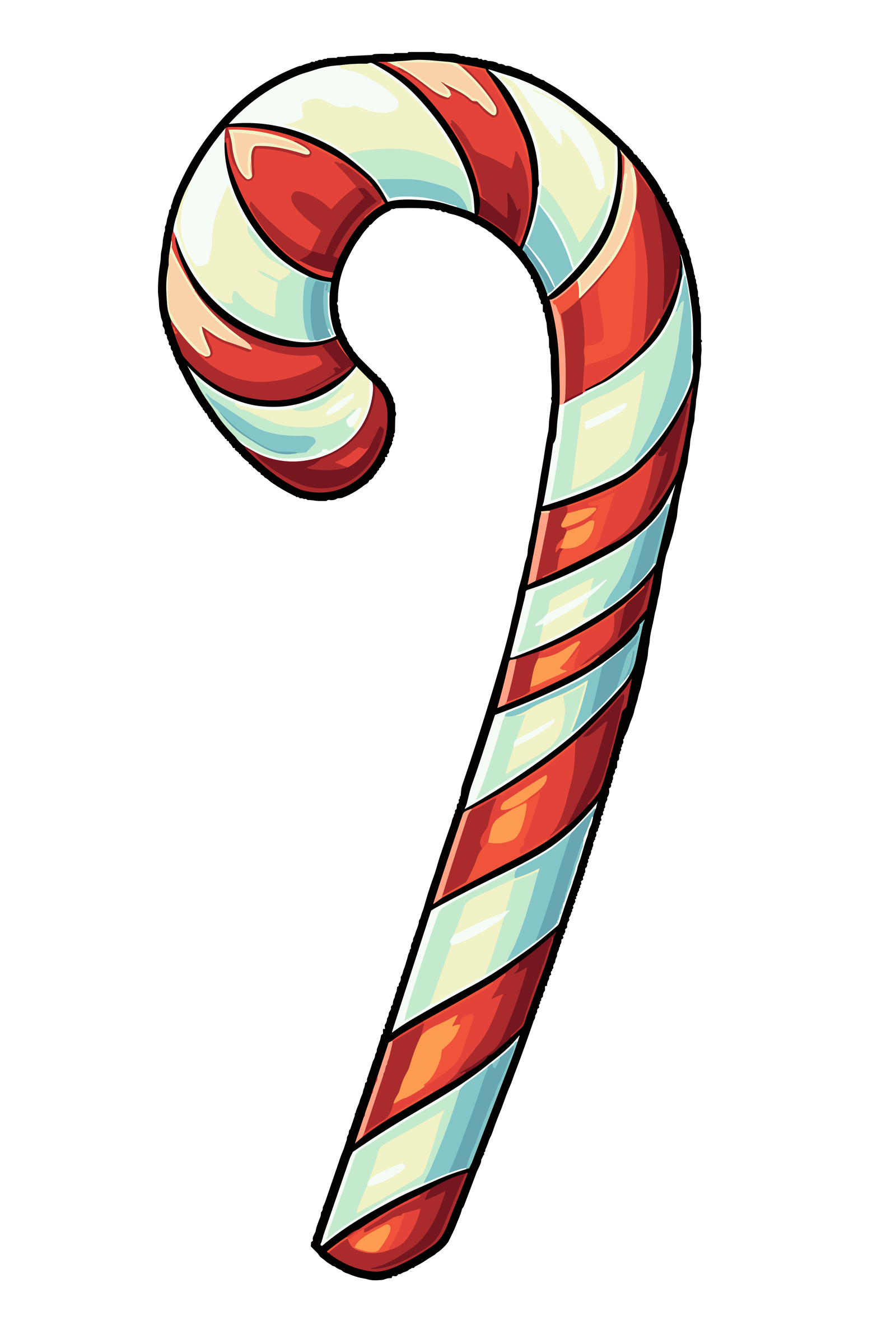 bastón de navidad 1