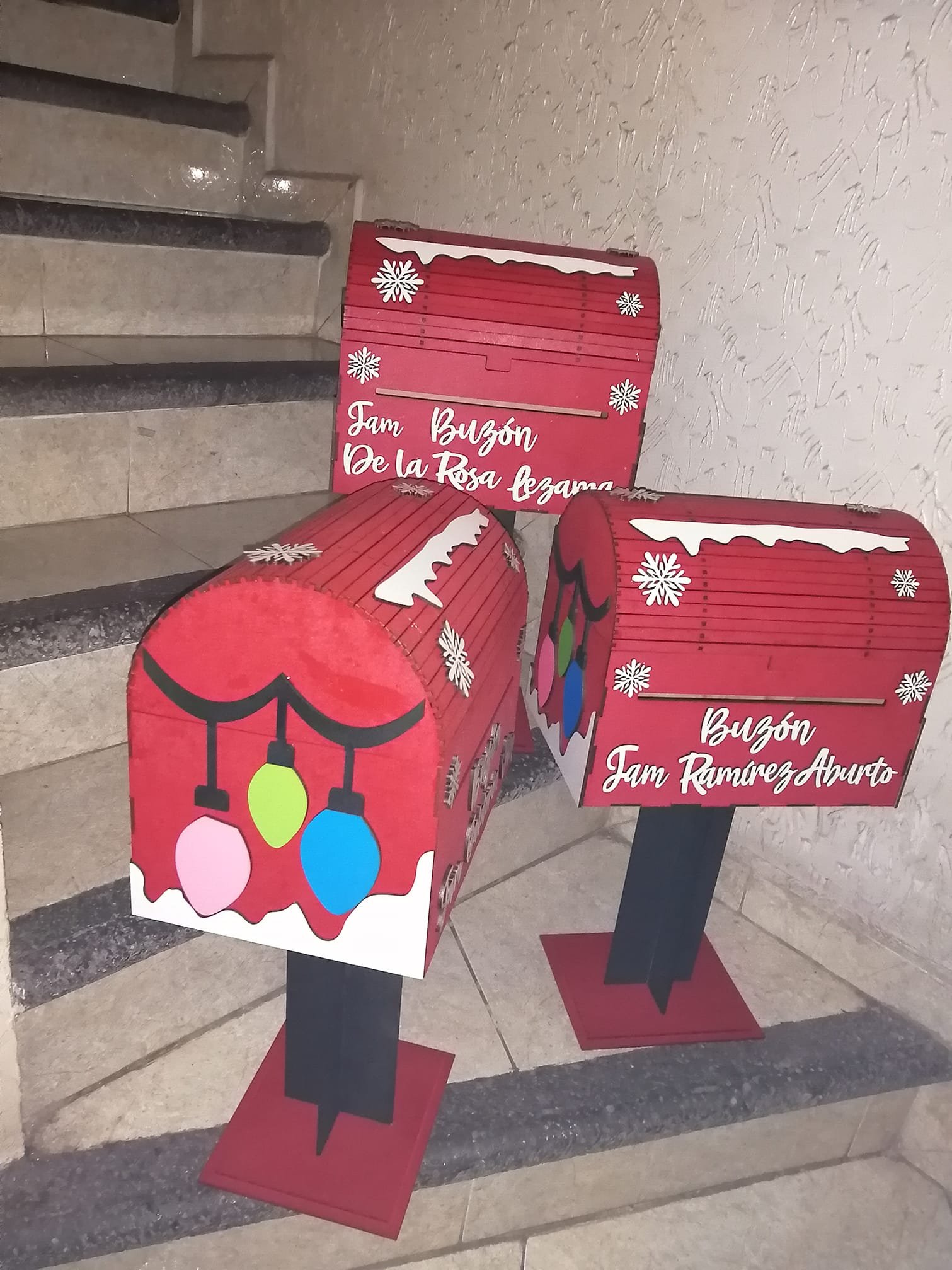 buzón de navidad grande