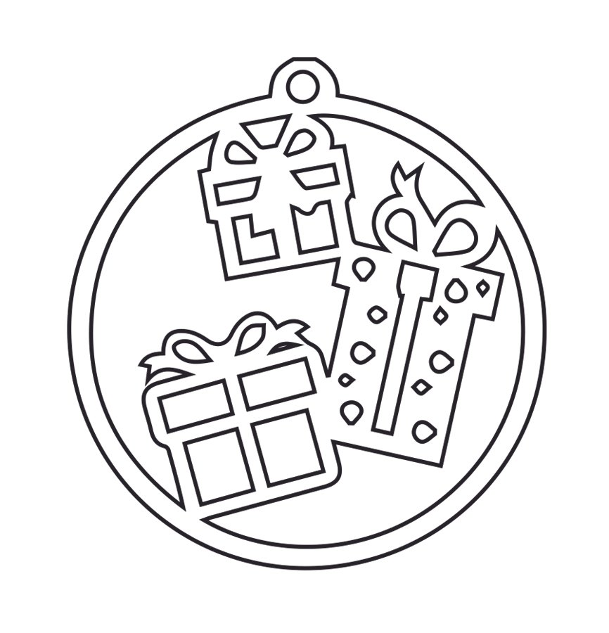 esfera regalos de navidad