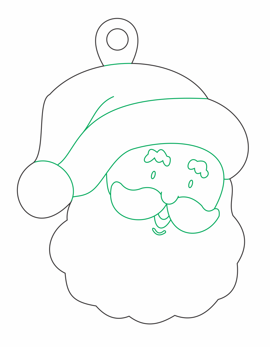 esfera rostro de santa 2