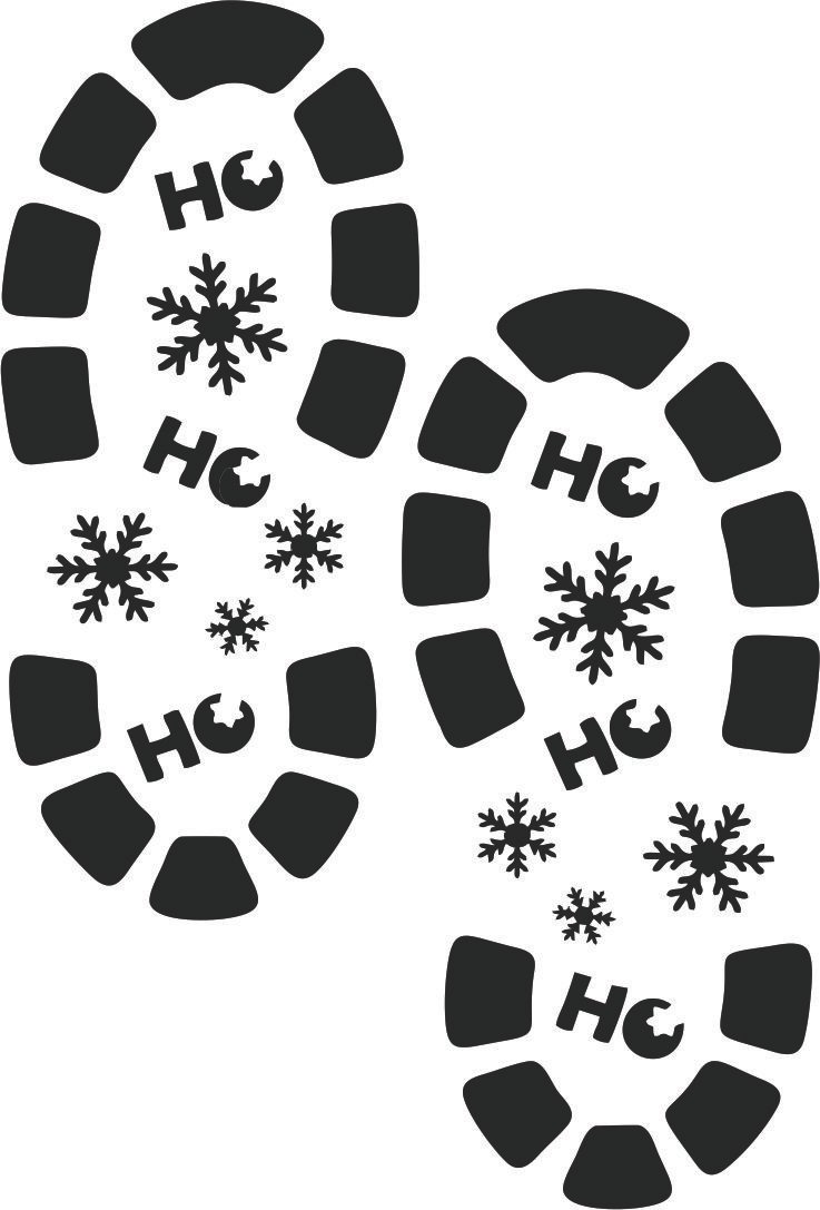 huellas de santa claus