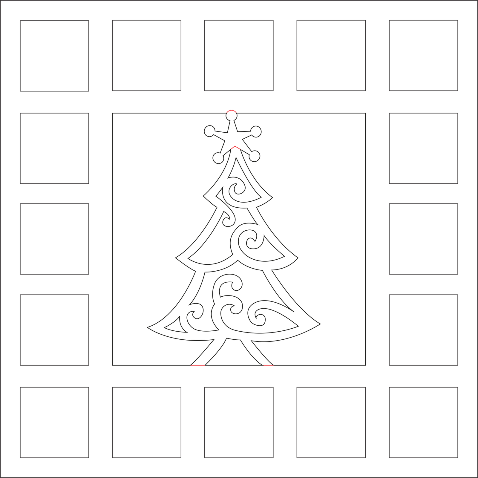 multiportarretratos árbol de navidad