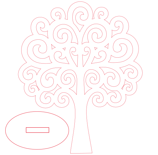 árbol ornamental