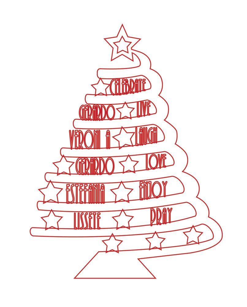 pino estrellas y nombres