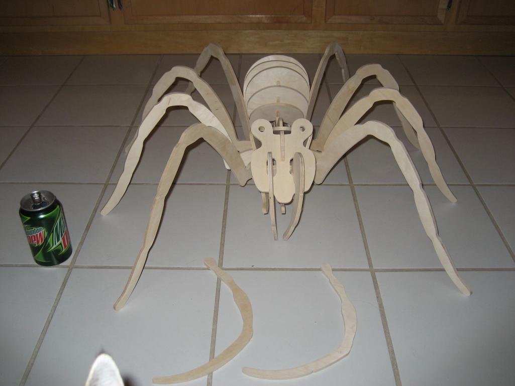 araña 3d