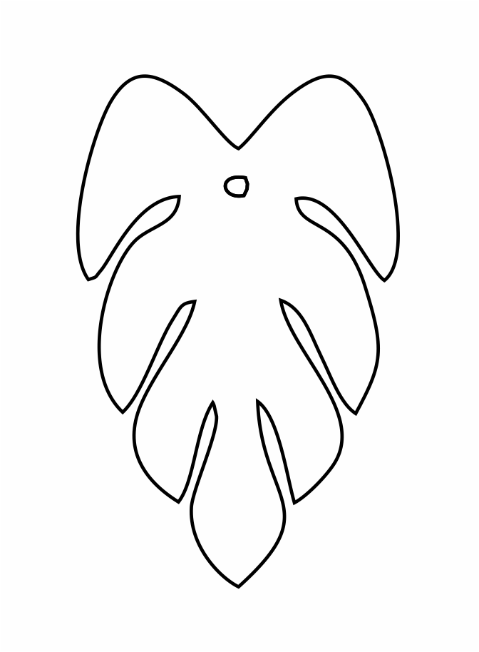 aretes con diseño de hoja 24