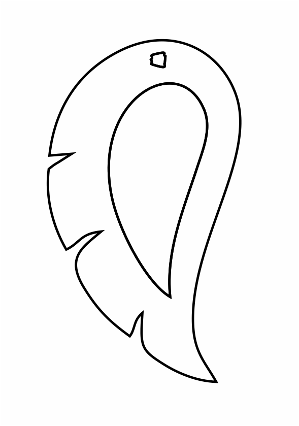 aretes con diseño de hoja 25