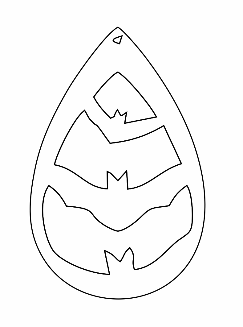 aretes con murciélagos