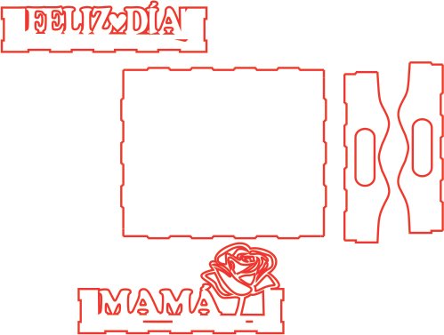 bandeja feliz día mamá