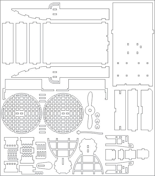 barco de propulsión