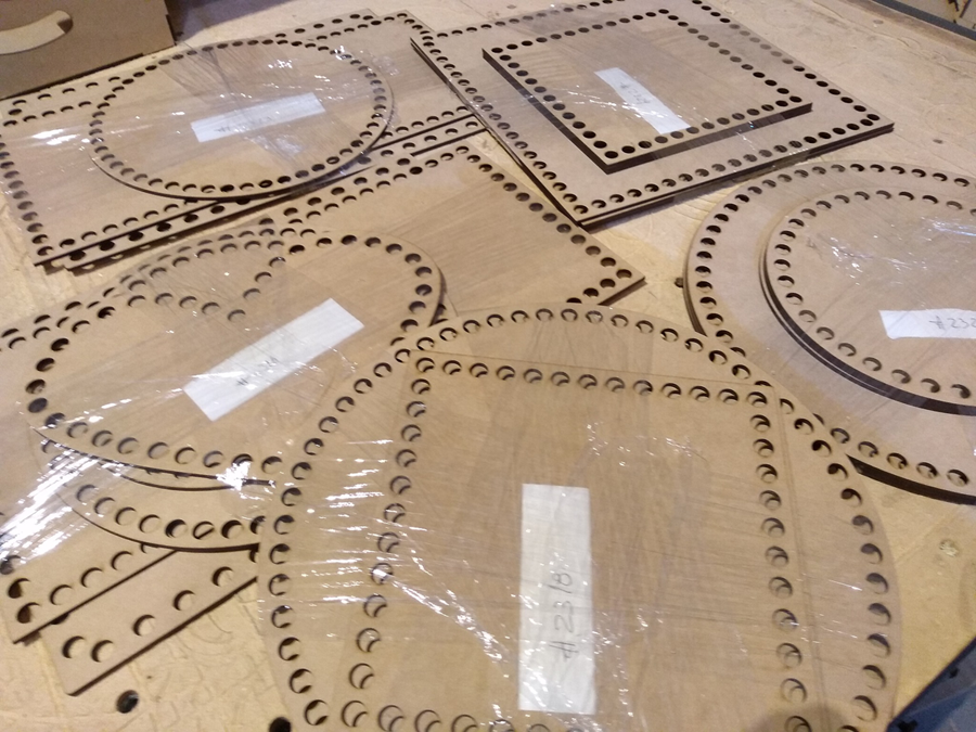 bases de diversas formas geométricas