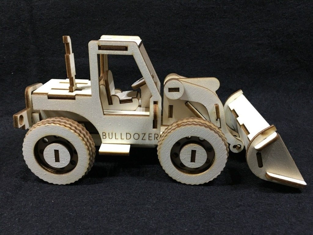 bulldozer 3d