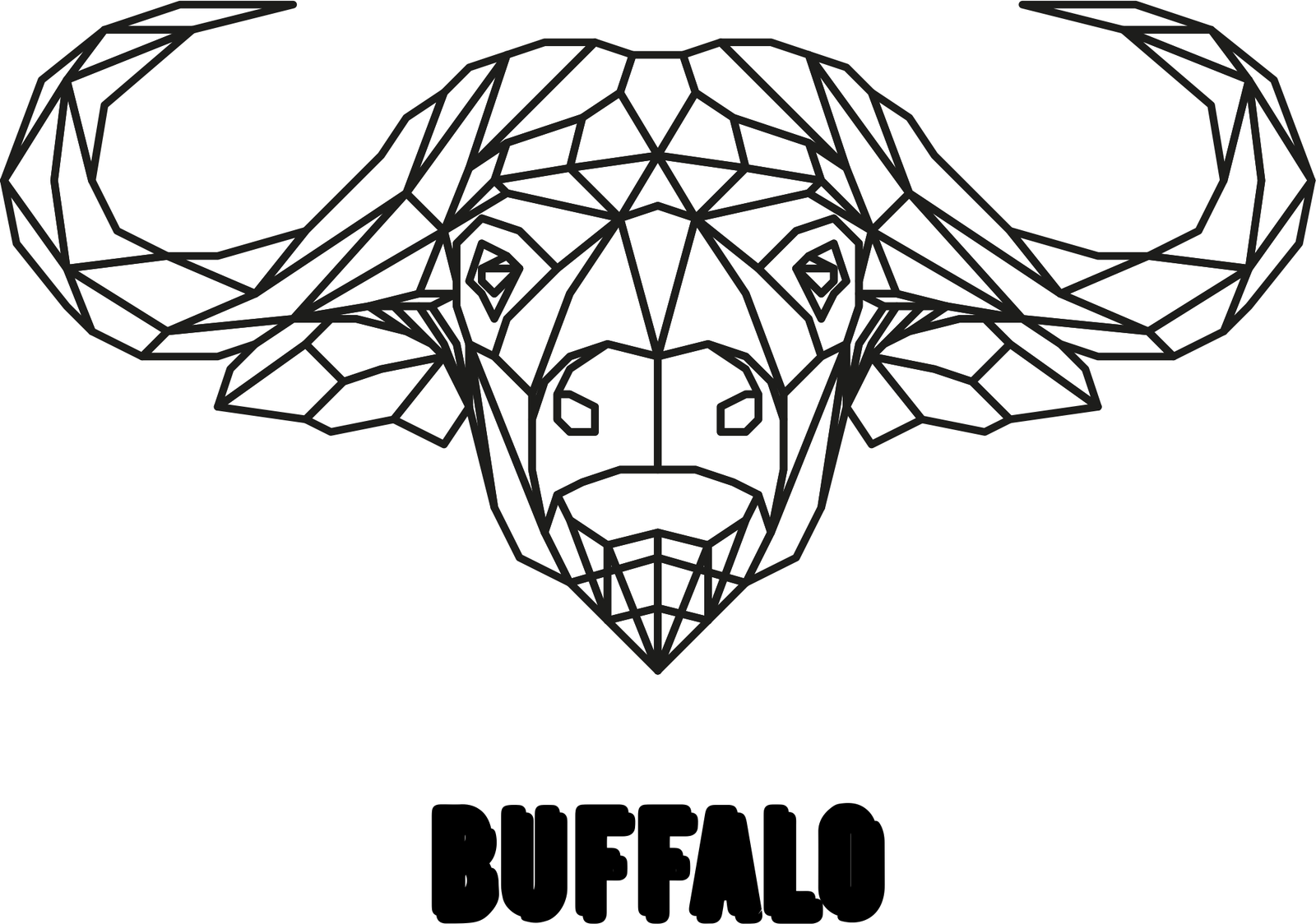 búfalo geométrico