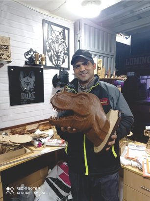 cabeza de dinosaurio