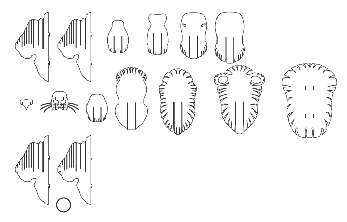 cabeza de león para pared