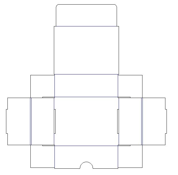 caja 100x75x35mm versión b