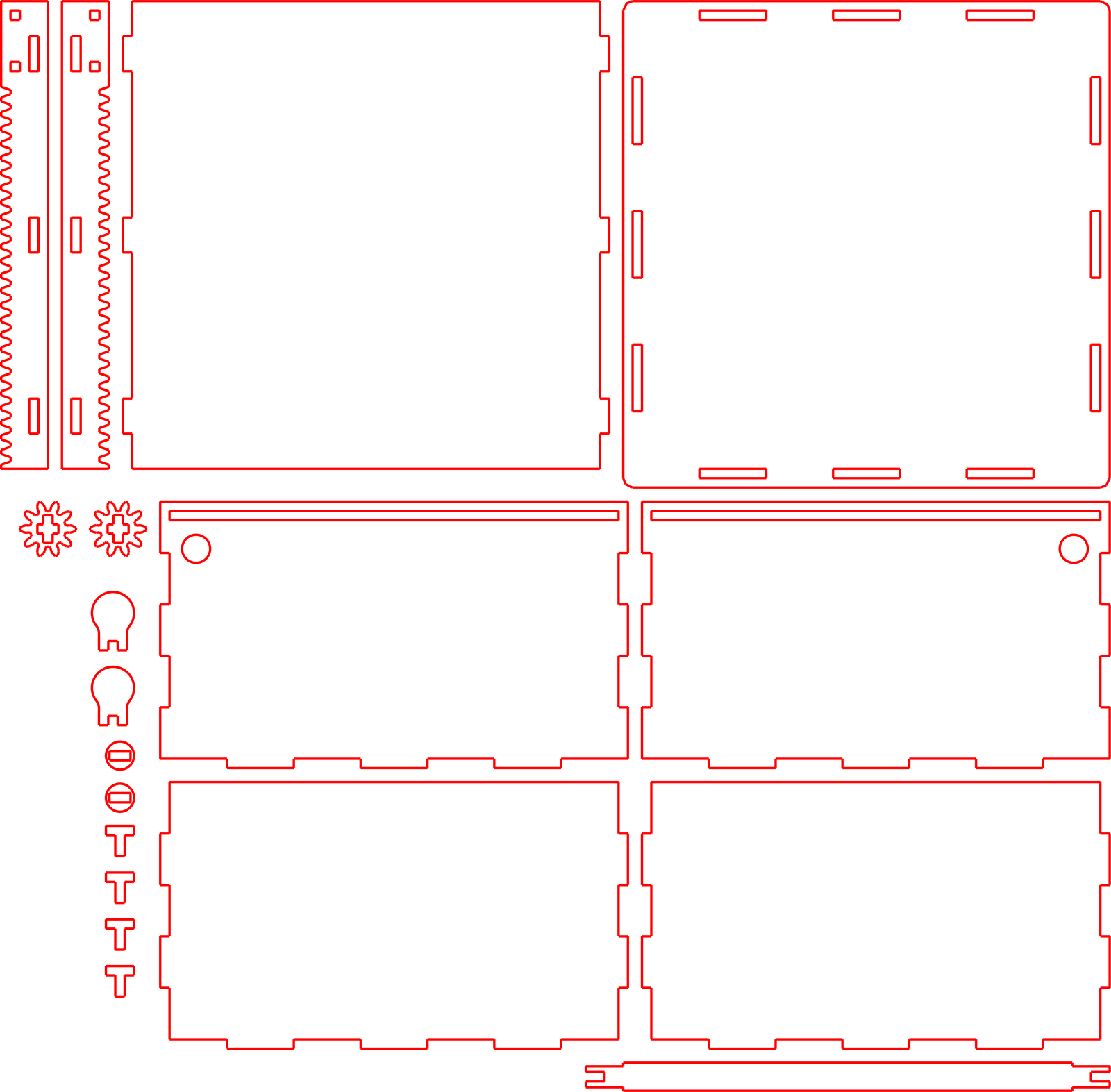 caja con tapa corrediza