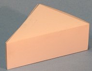 caja de rebanada de pastel