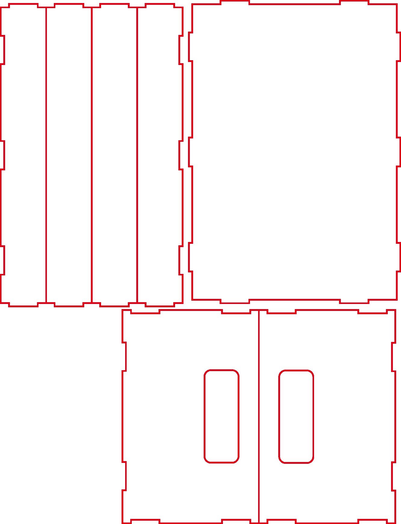 caja para fruta huacal