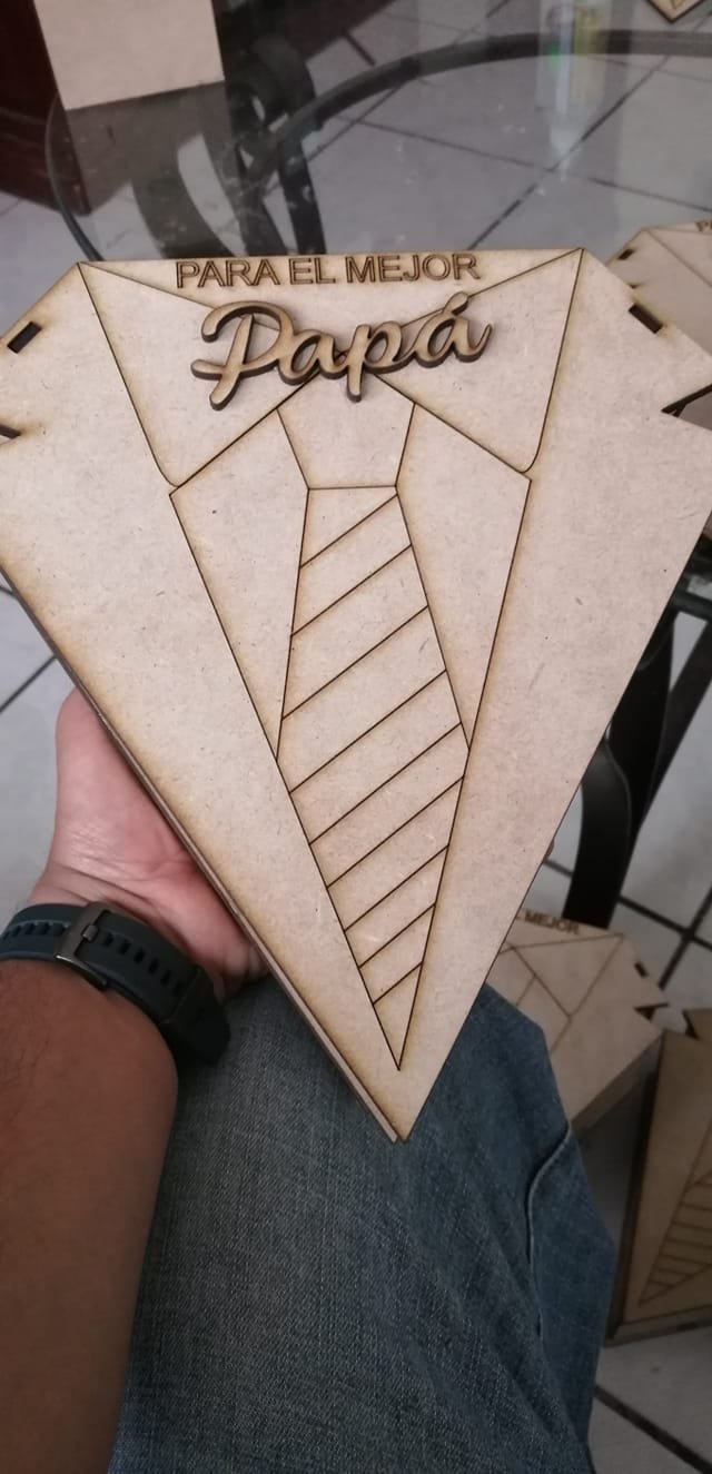 caja para pápa camisa