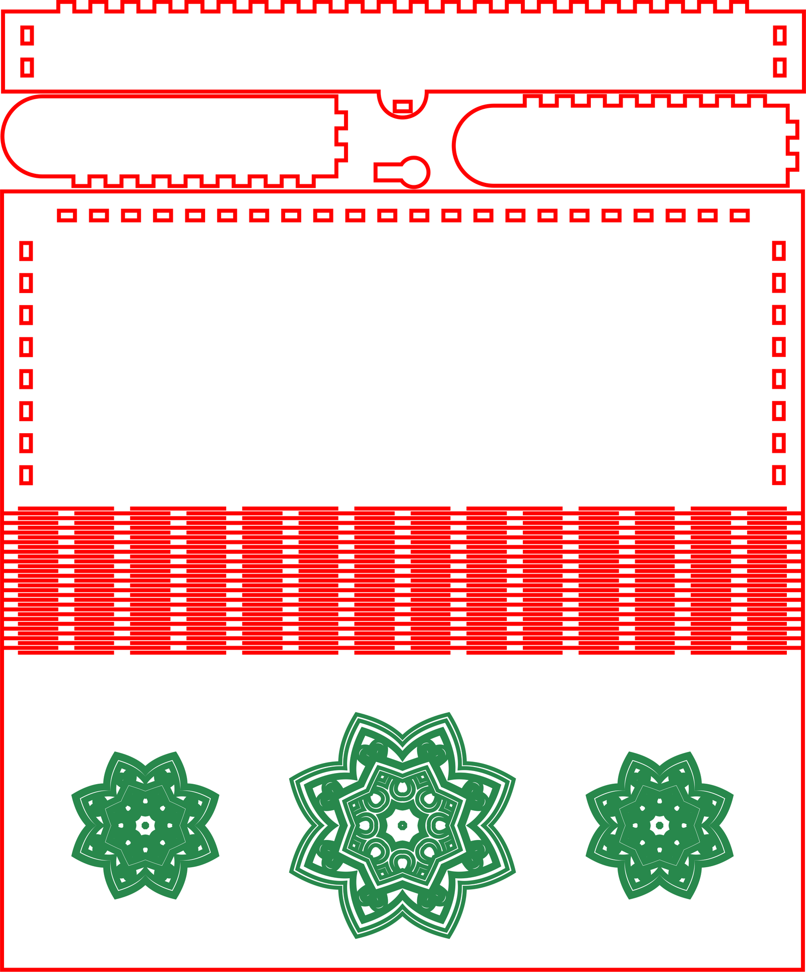 caja plegable tipo libro