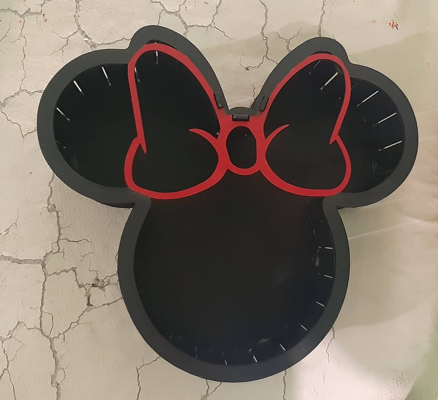 caja ratón con moño