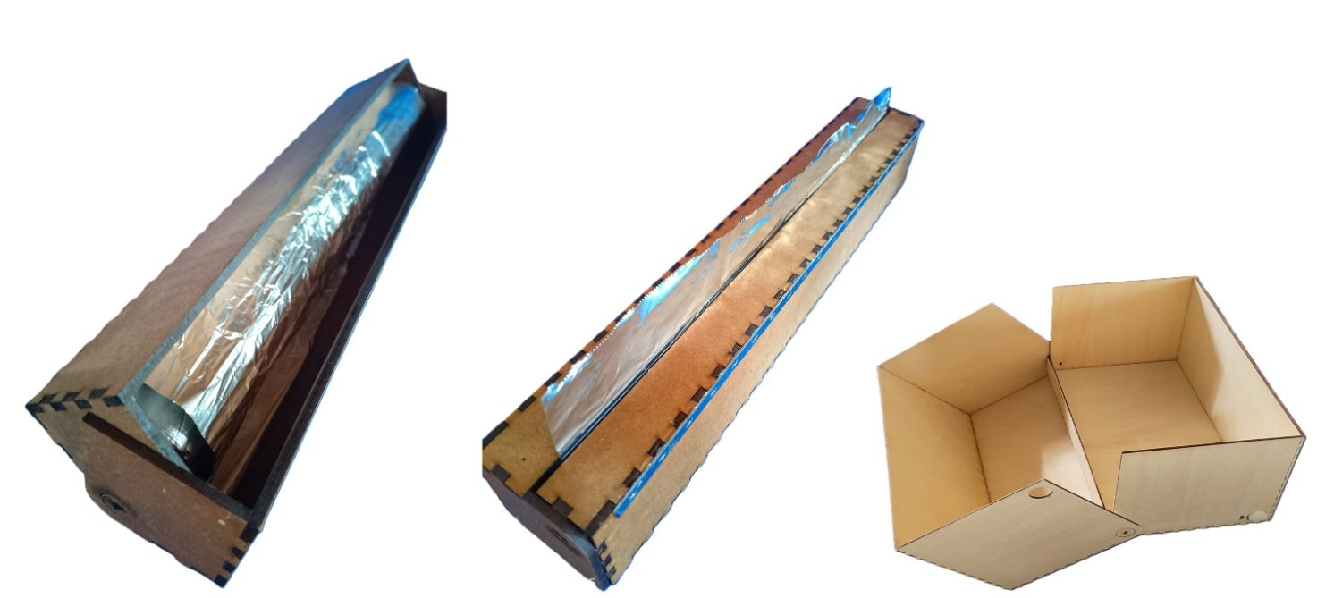 caja rollo de aluminio