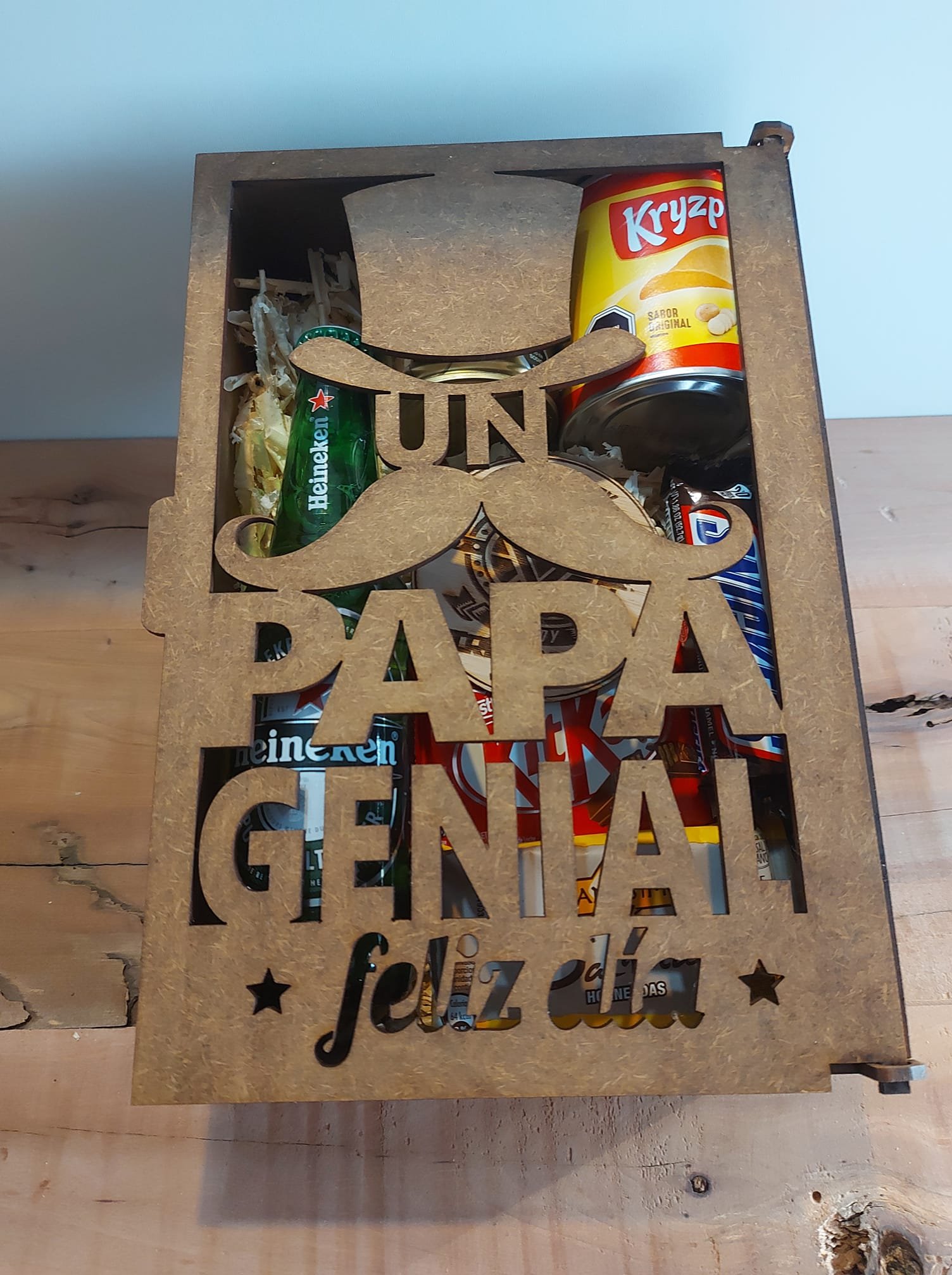 caja un papá genial