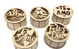 cajas redondas te amo