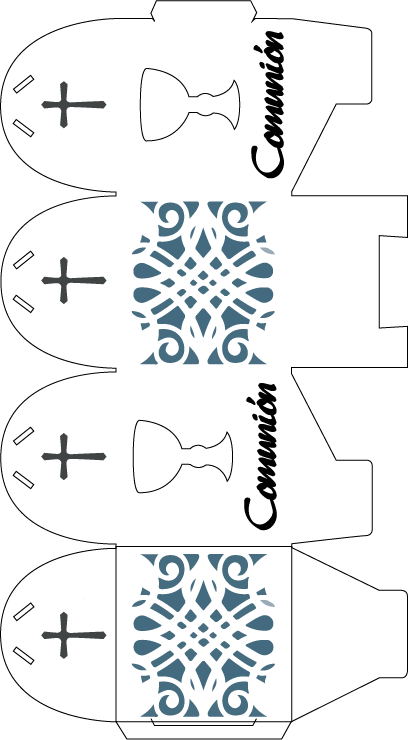 cajita primera comunión