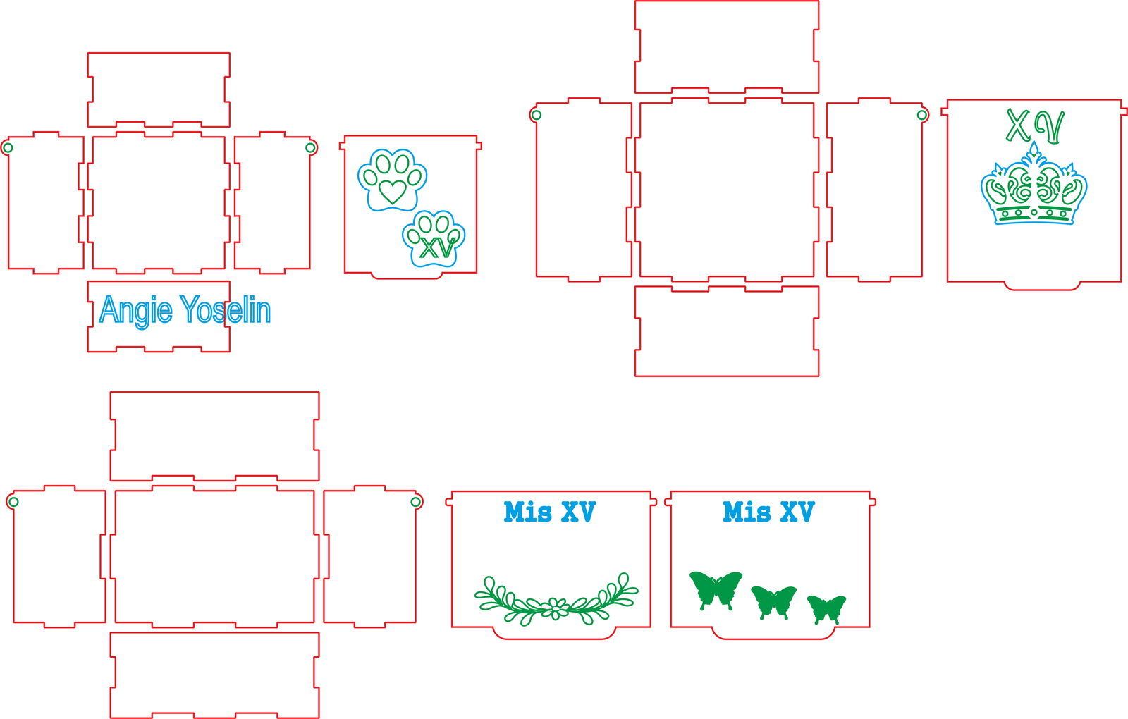 cajitas para alhajeros 1