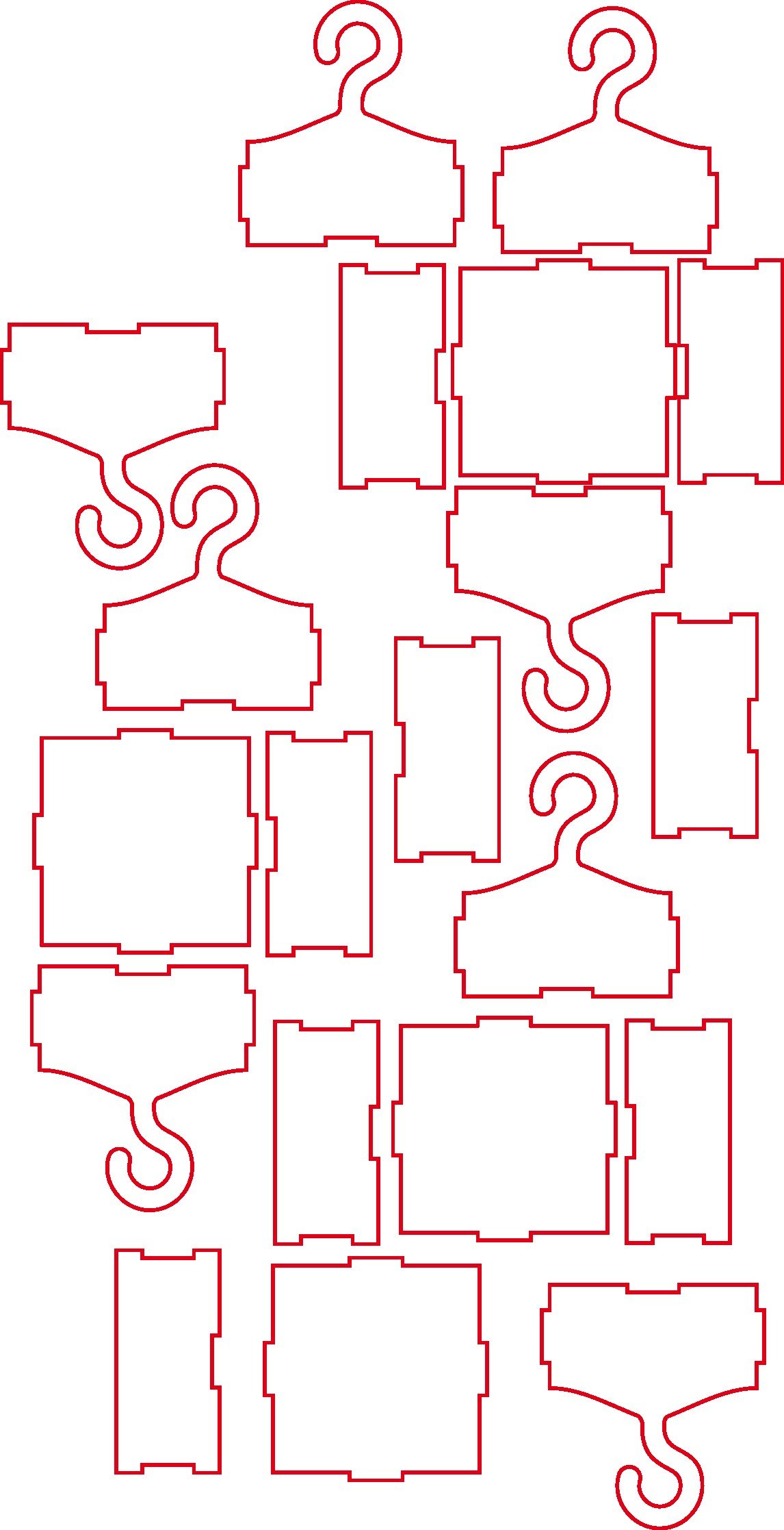 cajones para candybar