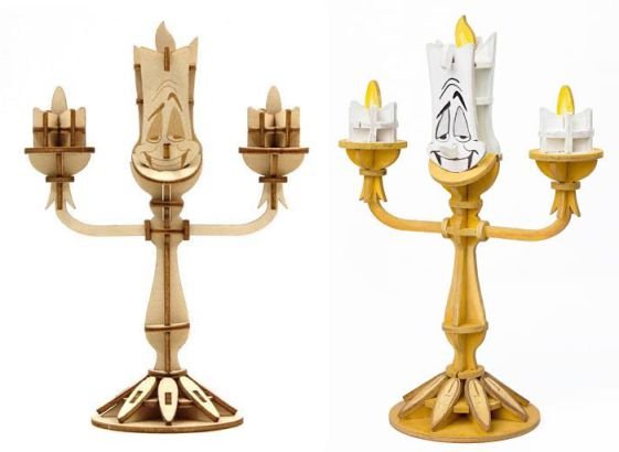 candelabro ensamblable