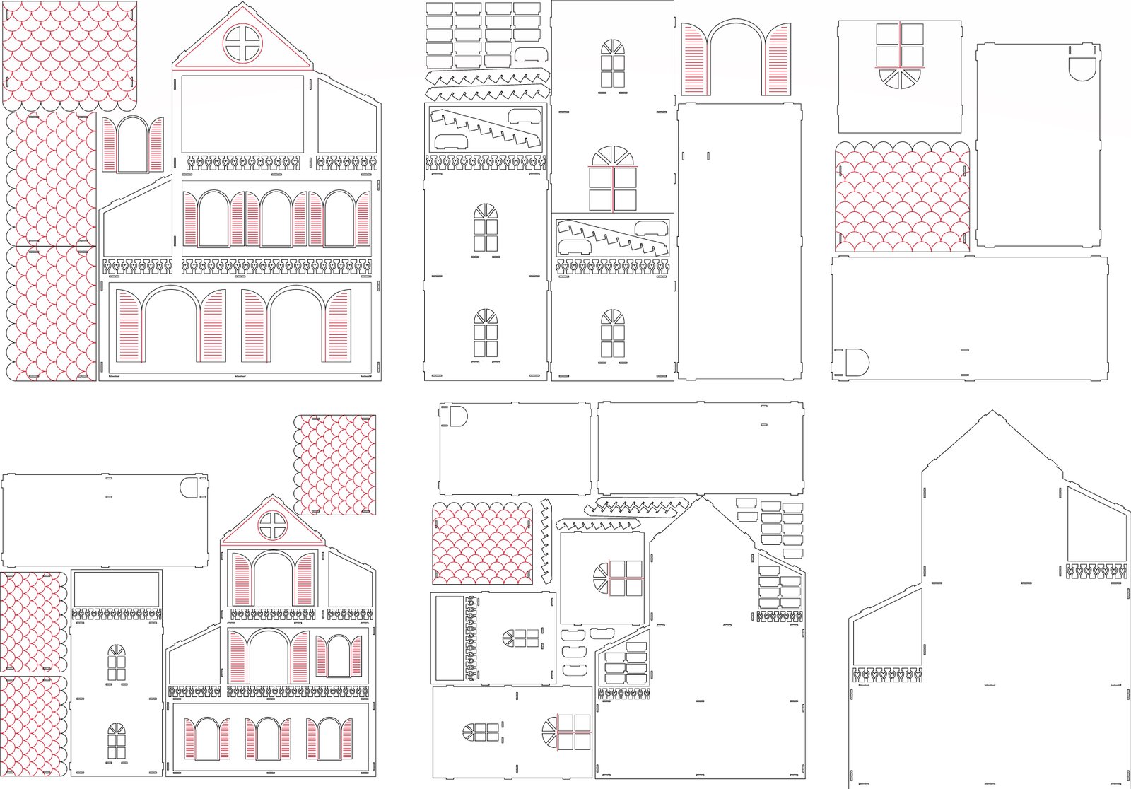 casa armable extragrande