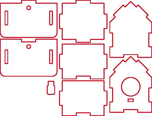 casa de pájaros pequeña