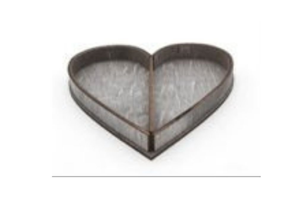 charola servicio corazón