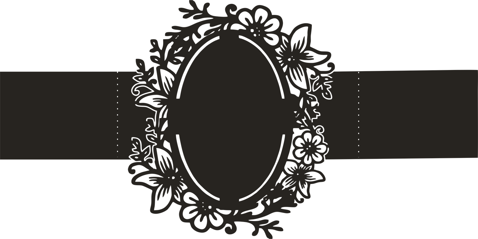 cinturón para invitación