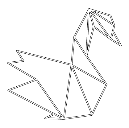 cisne geométrico