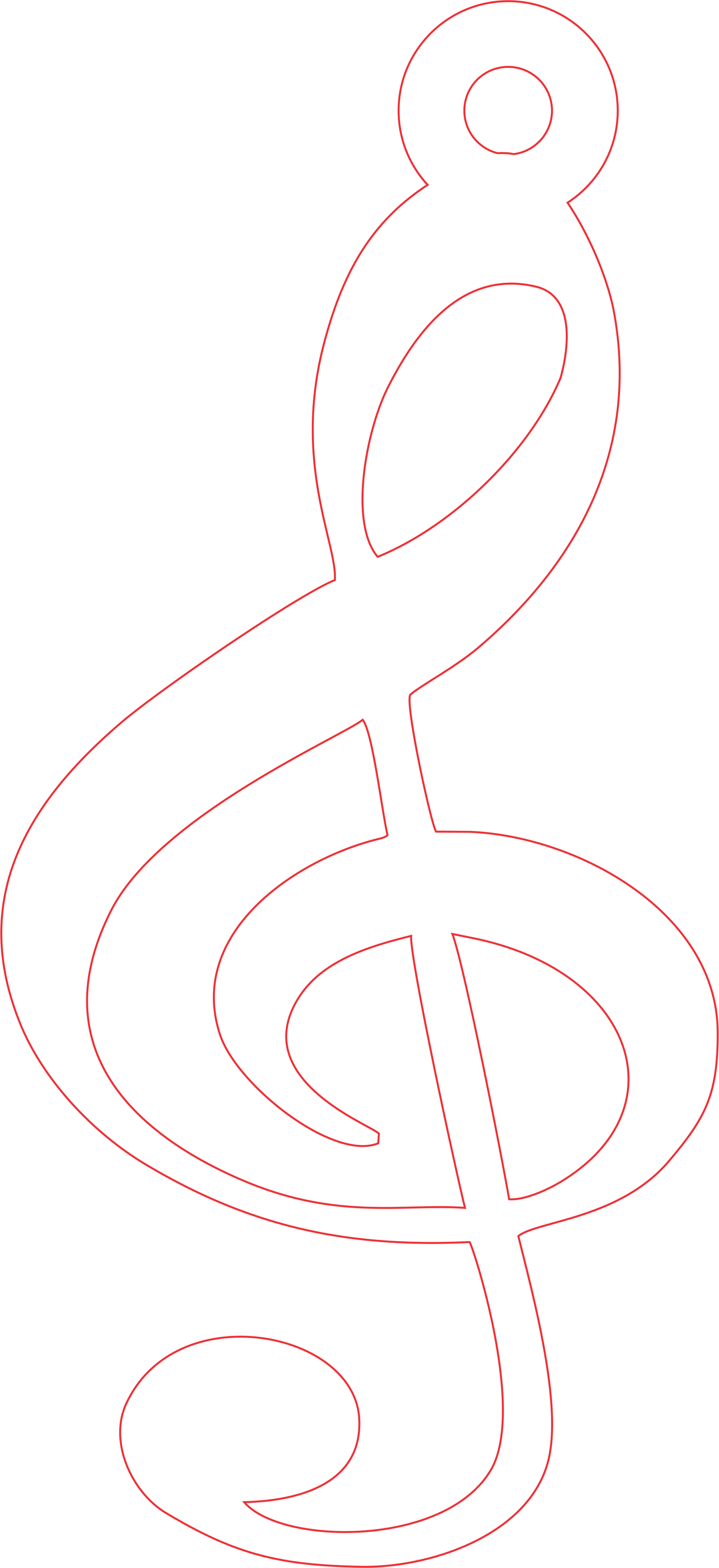 colgante de llave de sol