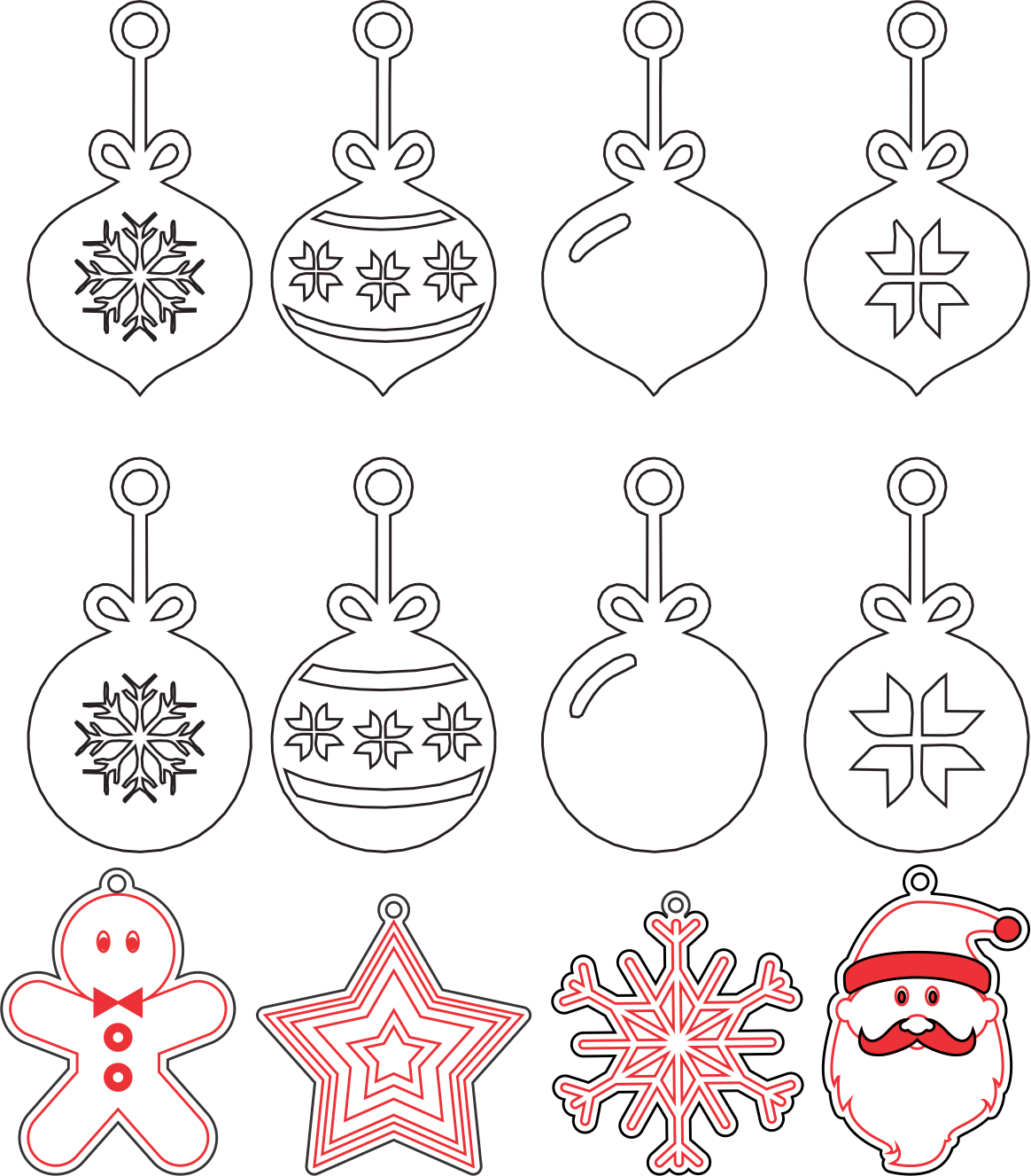 colgantes navideños 2