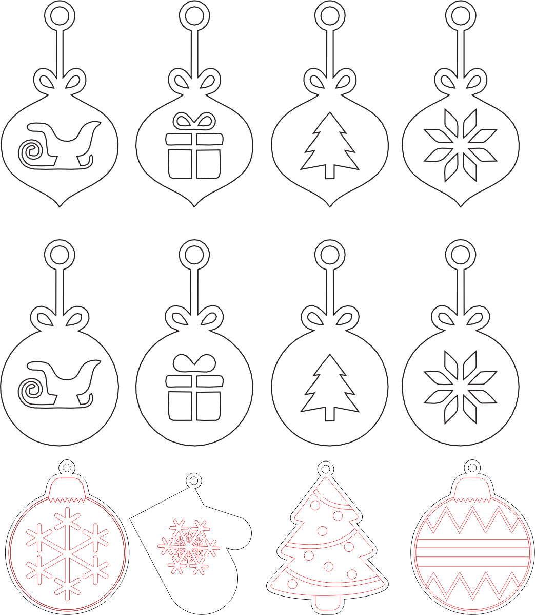 colgantes navideños 3