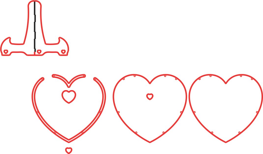 corazón para firmas