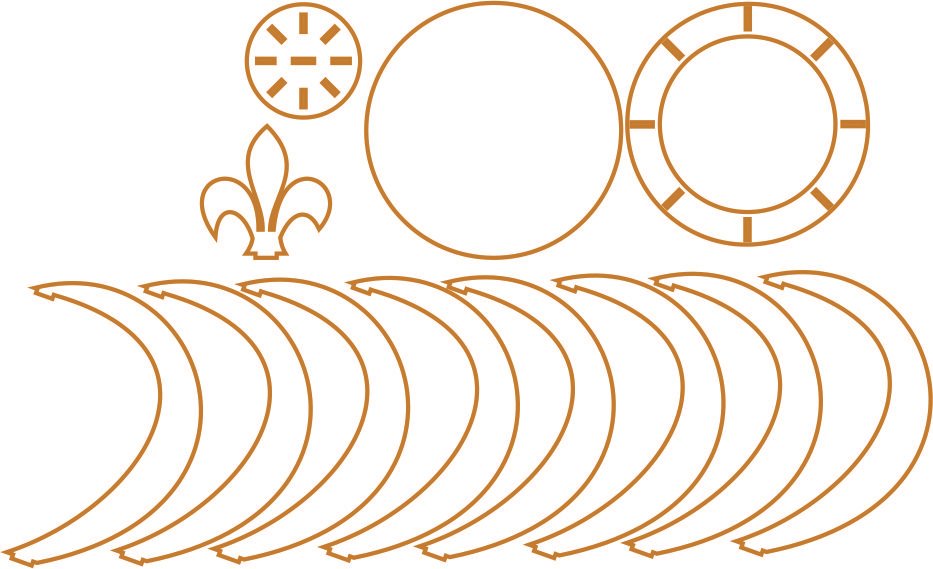 corona real sencilla