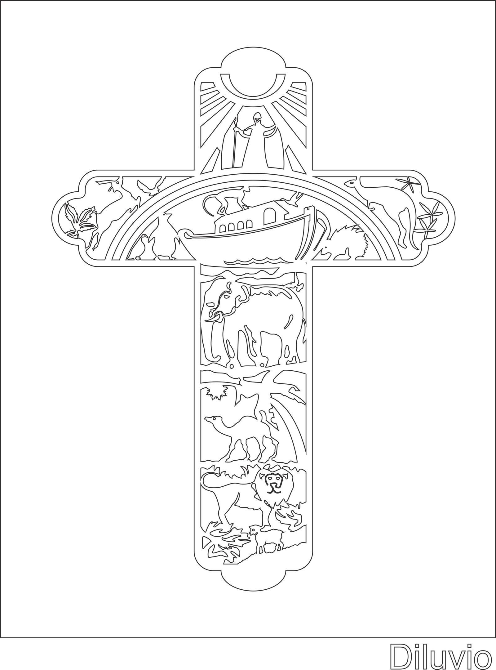 cruz diluvio universal