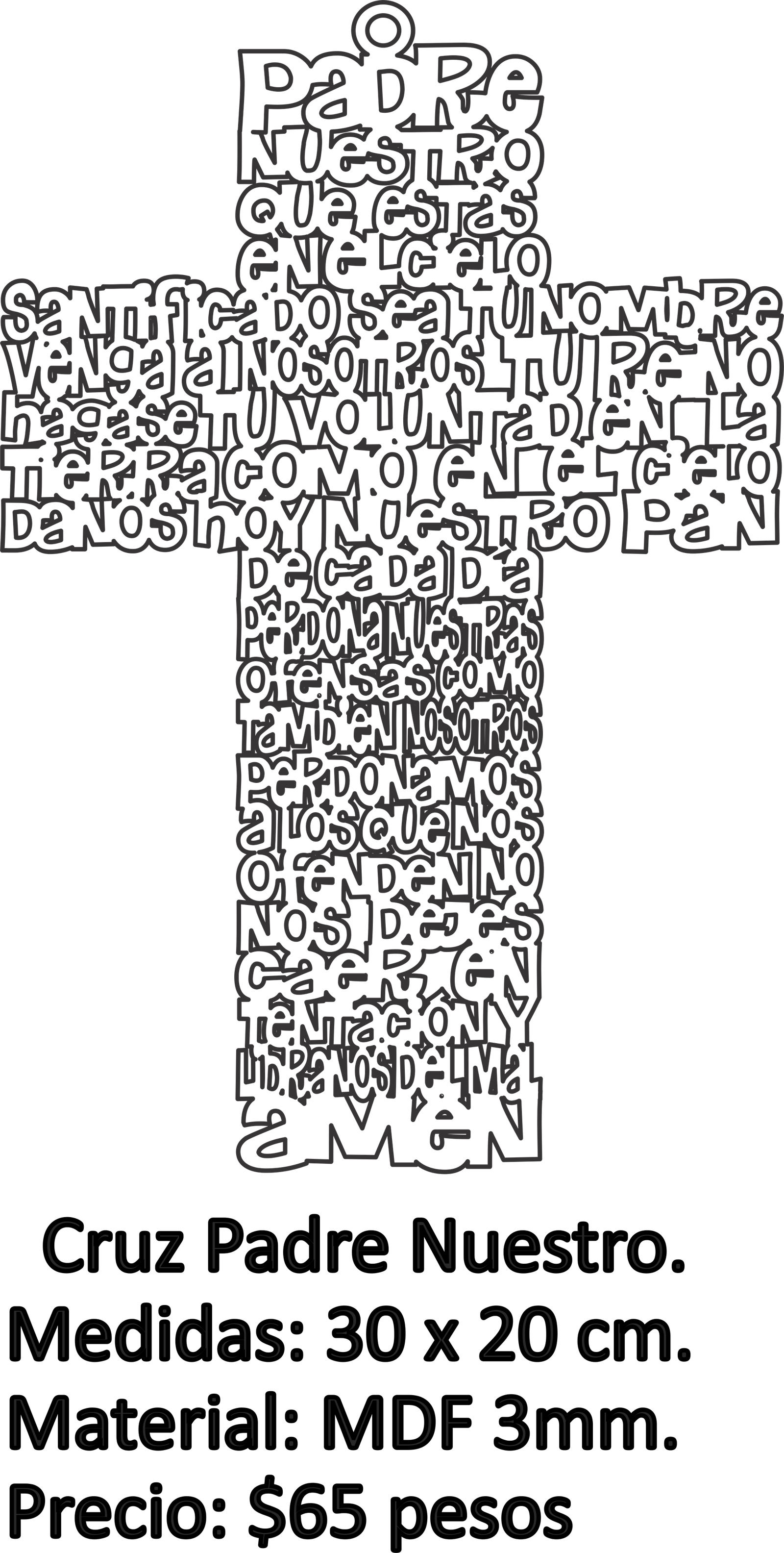 cruz padre nuestro 5