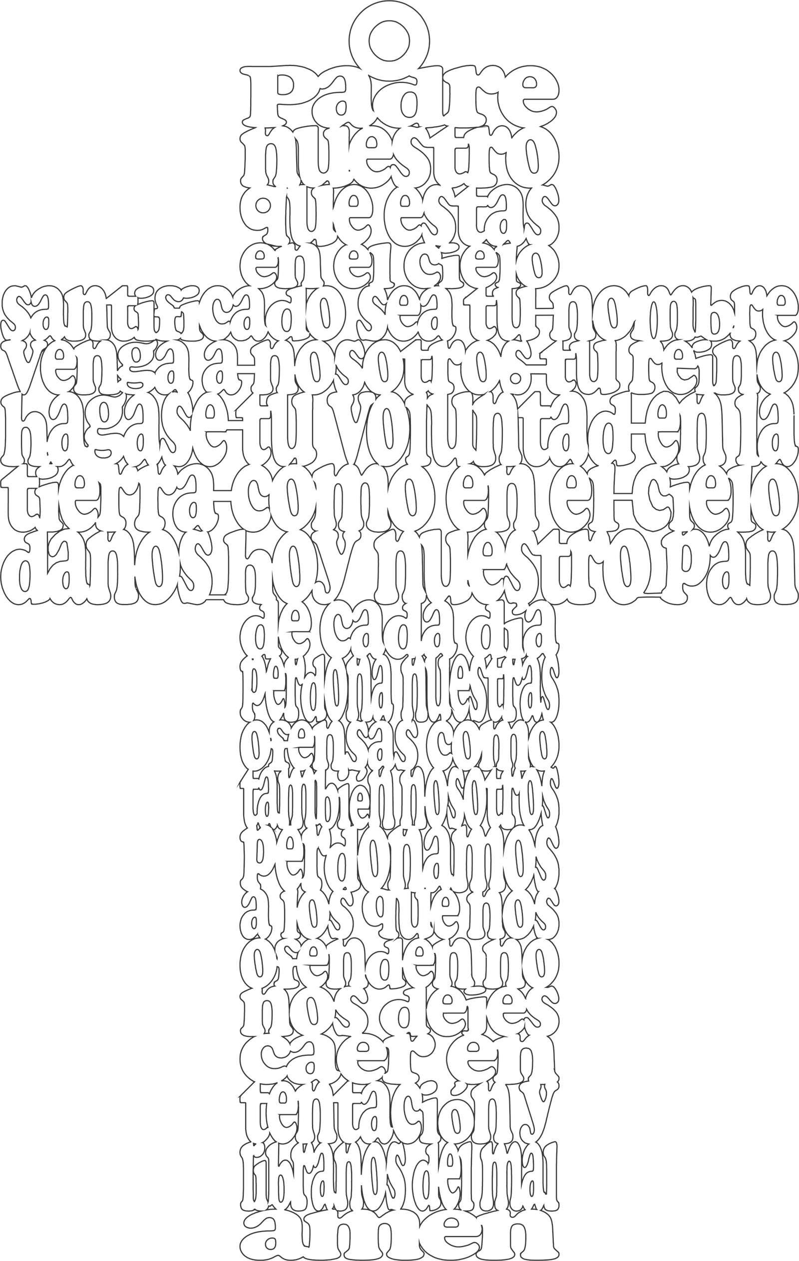 cruz padre nuestro 7