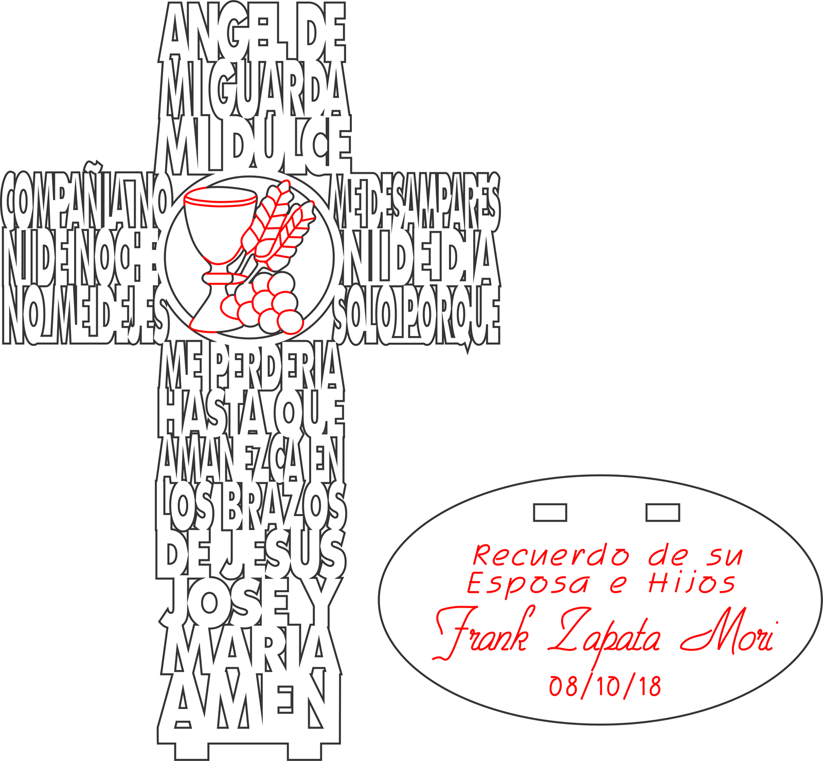 cruz ángel de mi guarda 1