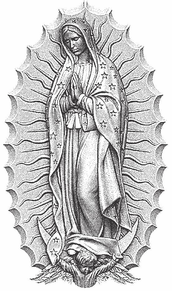 cuadro virgen de guadalupe