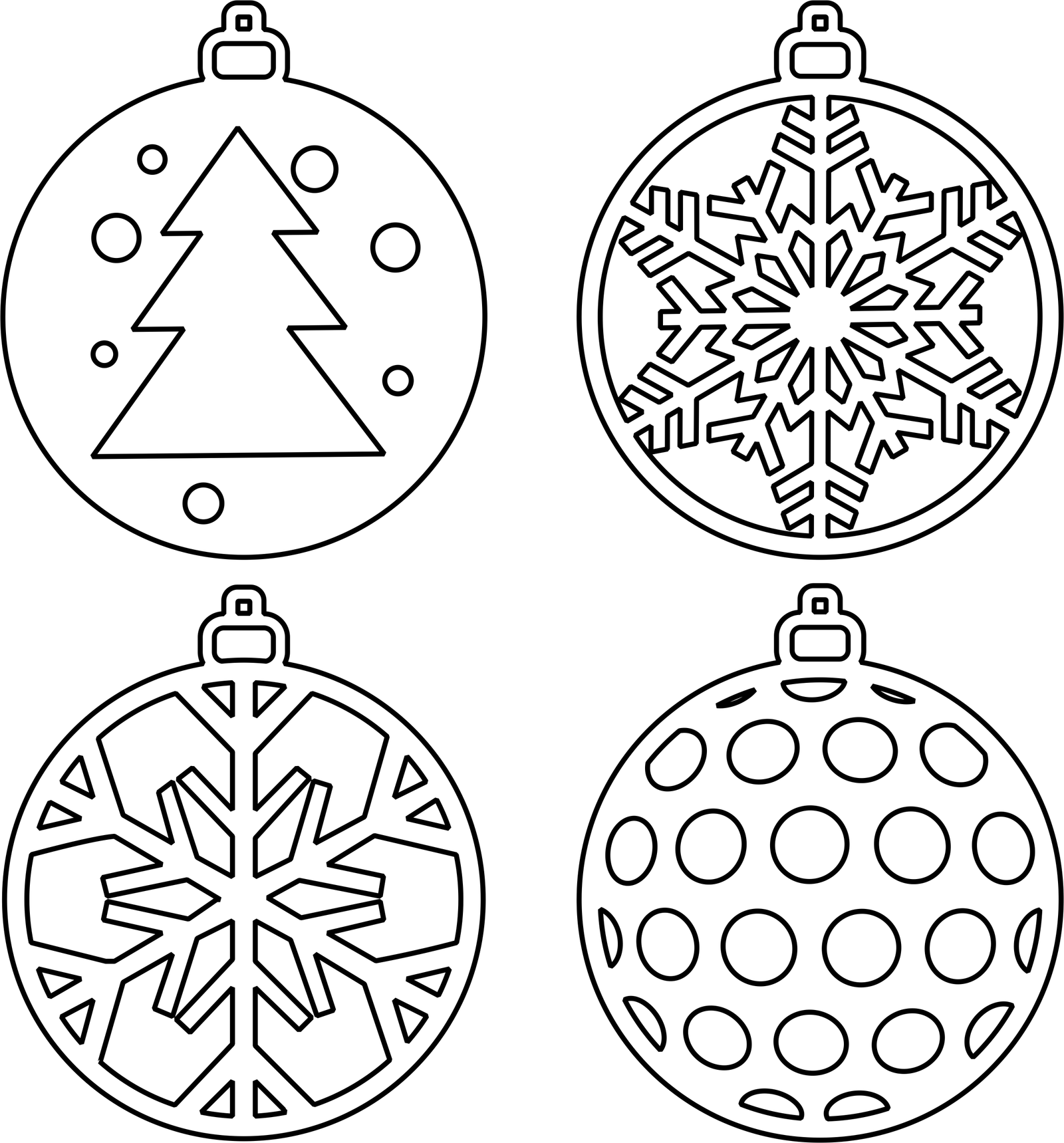 cuarteto de esferas bidimensionales